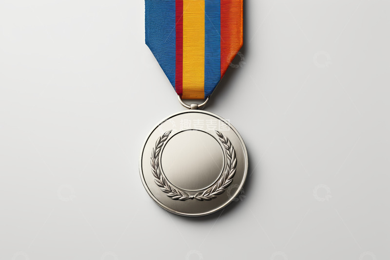 高清大图下载【趣麦麦图】银色奖章特写