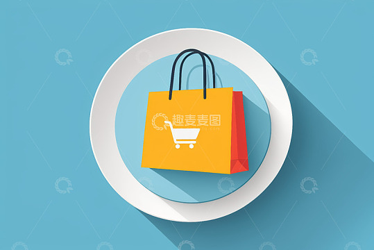 购物袋插图素材