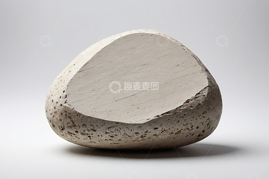 白色纹理石头静物素材