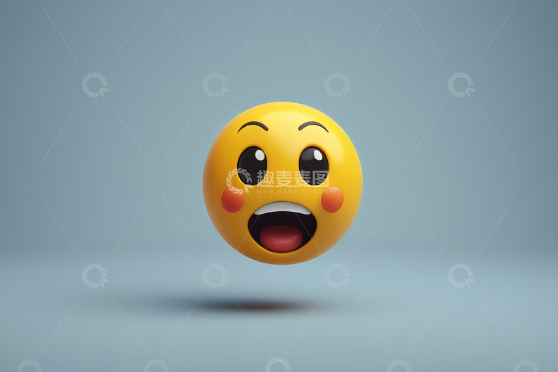 高清大图下载【趣麦麦图】黄色卡通表情符号素材