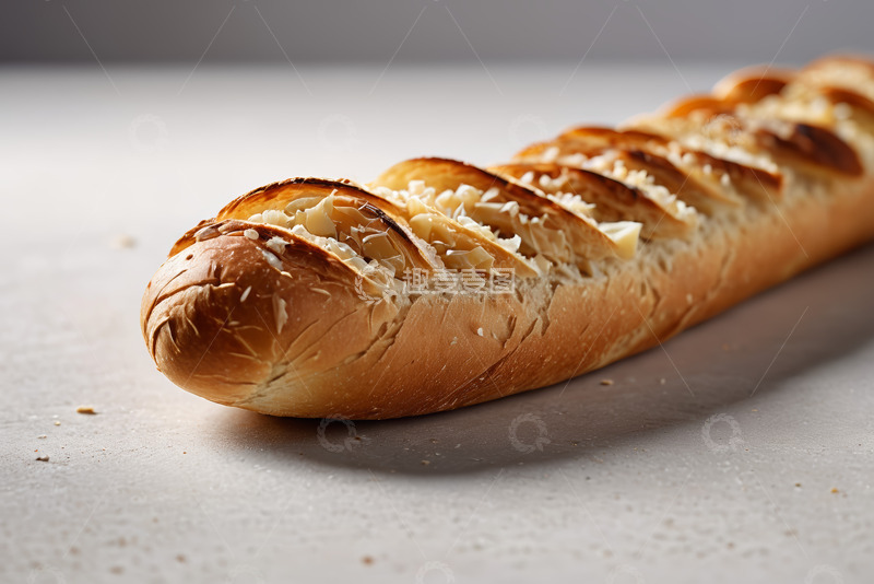 高清大图下载【趣麦麦图】美味长条形面包特写