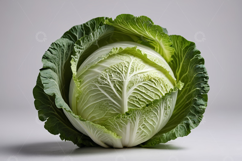 高清大图下载【趣麦麦图】新鲜卷心菜特写