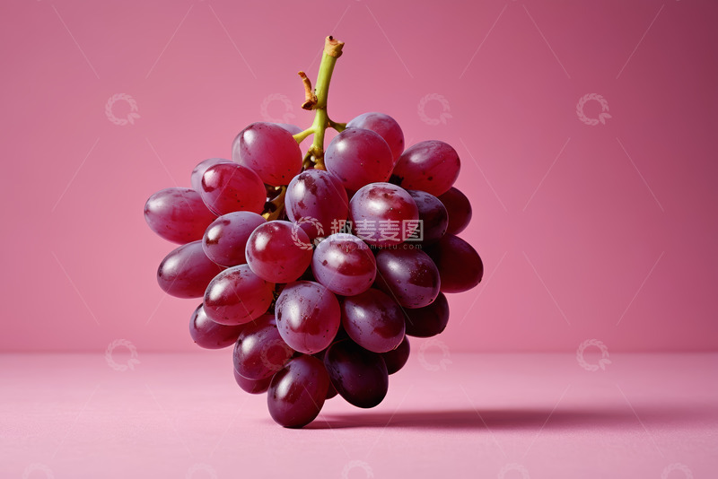 高清大图下载【趣麦麦图】紫红色葡萄特写
