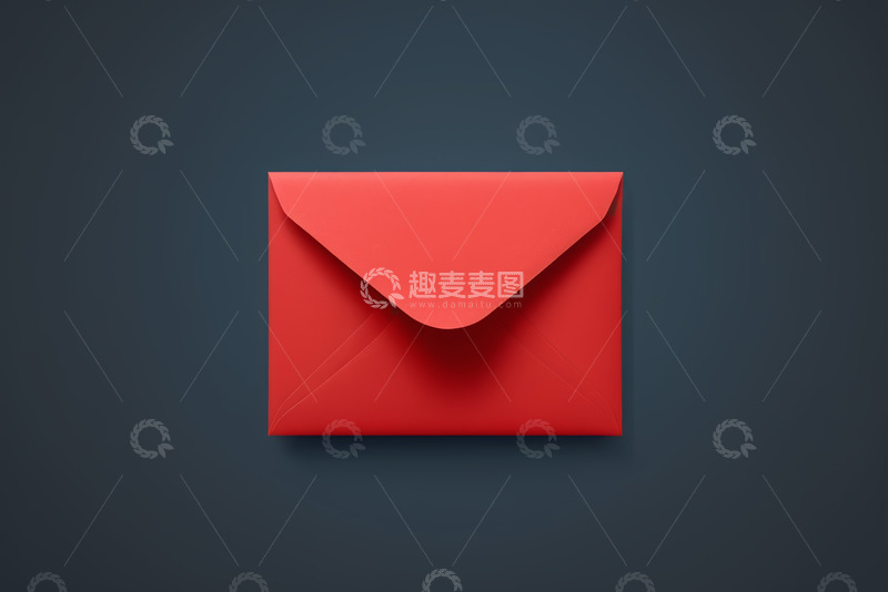 高清大图下载【趣麦麦图】红色信封特写素材