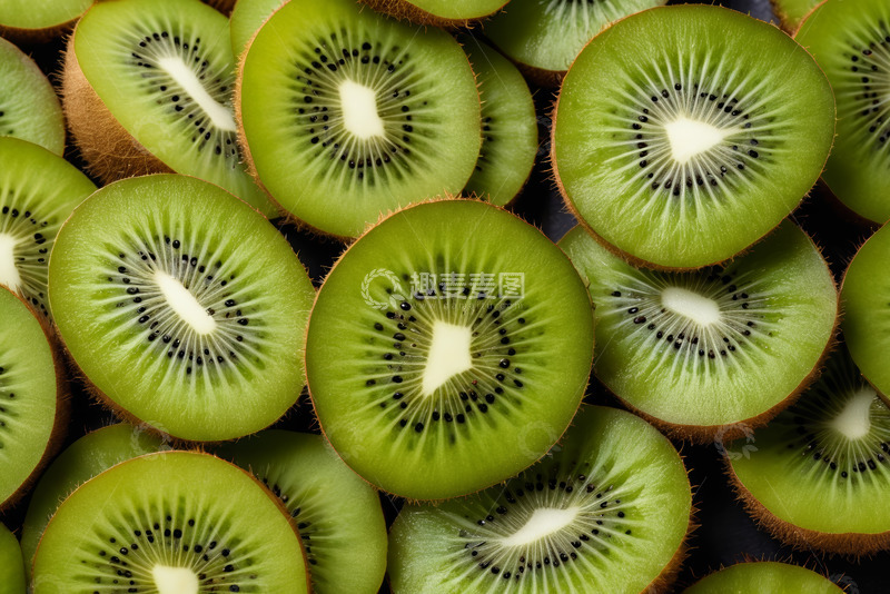 高清大图下载【趣麦麦图】切片猕猴桃特写