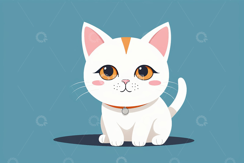 高清大图下载【趣麦麦图】可爱卡通猫咪形象