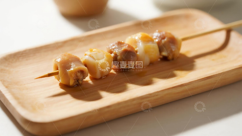 高清大图下载【趣麦麦图】美食烧烤之鸡脆骨