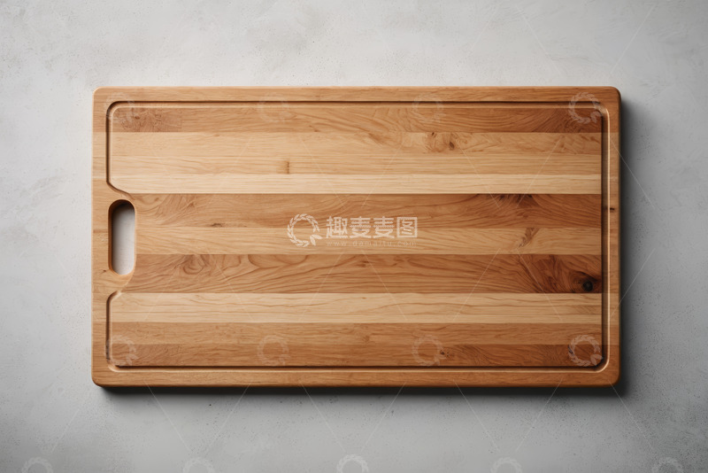 高清大图下载【趣麦麦图】木质砧板特写