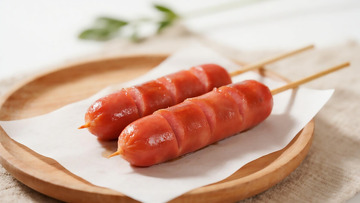 烧烤美食之爆汁烤肠