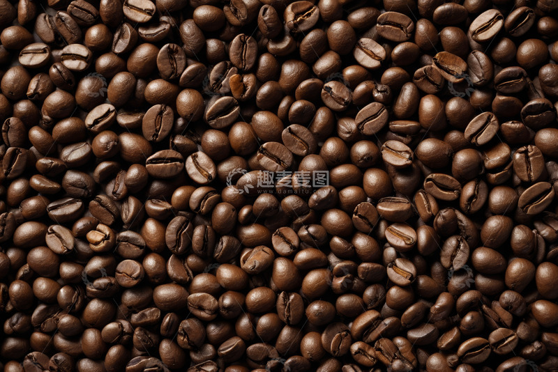 高清大图下载【趣麦麦图】特写咖啡豆素材
