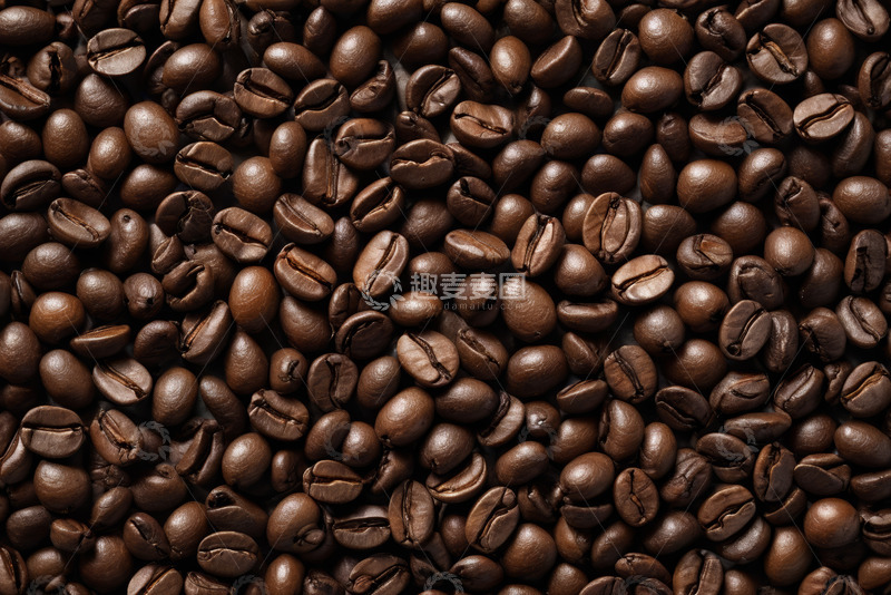 高清大图下载【趣麦麦图】咖啡豆特写素材