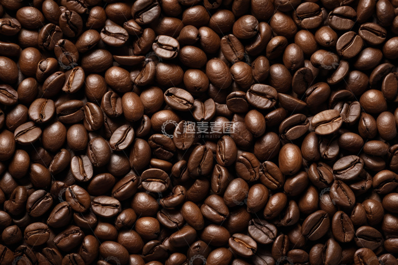 高清大图下载【趣麦麦图】咖啡豆特写