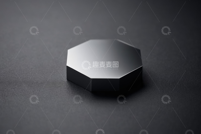 高清大图下载【趣麦麦图】黑色六边形物体特写