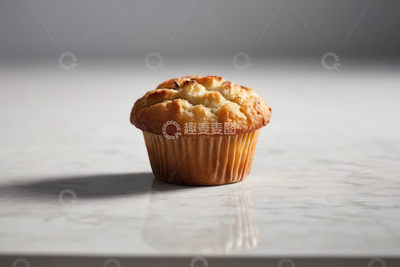 高清大图下载【趣麦麦图】单个纸杯蛋糕特写