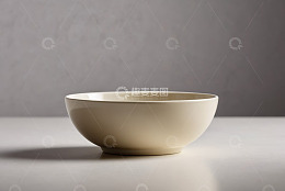 白色陶瓷碗静物特写