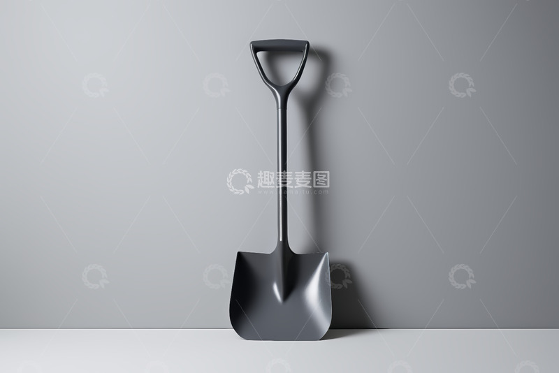高清大图下载【趣麦麦图】黑色金属铲子特写