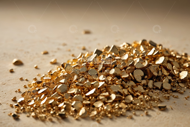 高清大图下载【趣麦麦图】一堆金粒特写