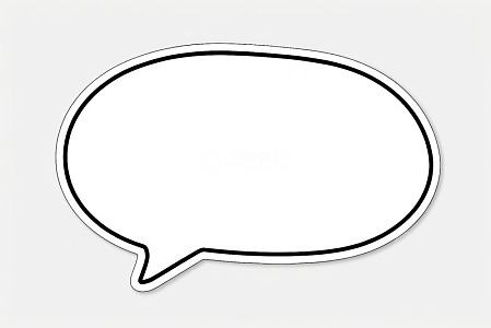 空白对话气泡素材