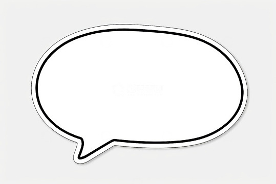 空白对话气泡素材