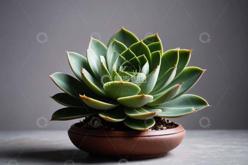 高清大图下载【趣麦麦图】盆栽多肉植物特写