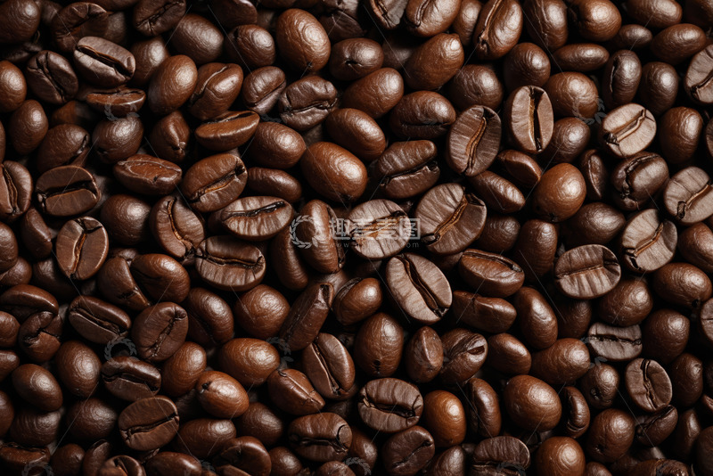 高清大图下载【趣麦麦图】咖啡豆特写素材