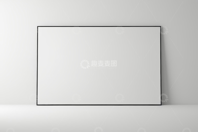 高清大图下载【趣麦麦图】空白画框静物展示