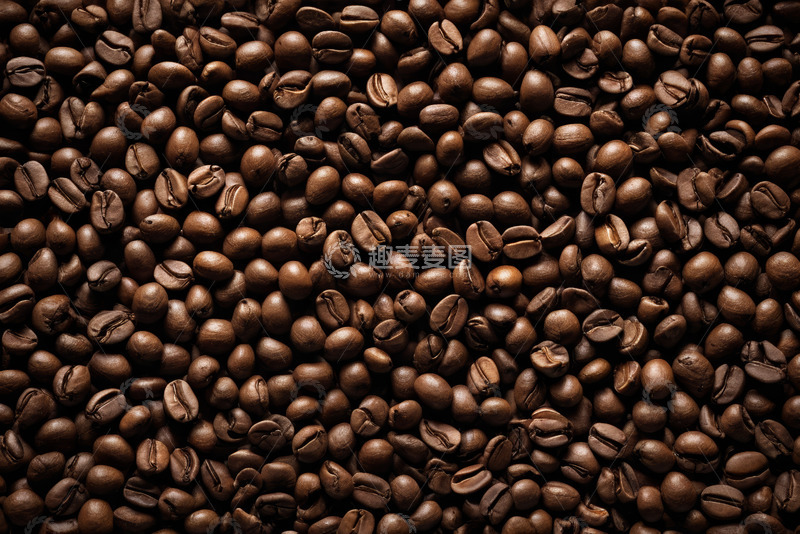 高清大图下载【趣麦麦图】大量咖啡豆特写素材
