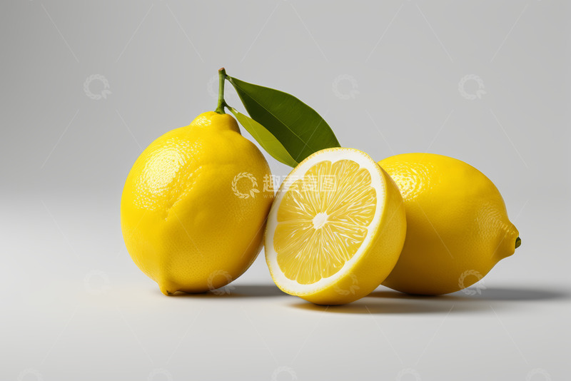 高清大图下载【趣麦麦图】新鲜柠檬特写