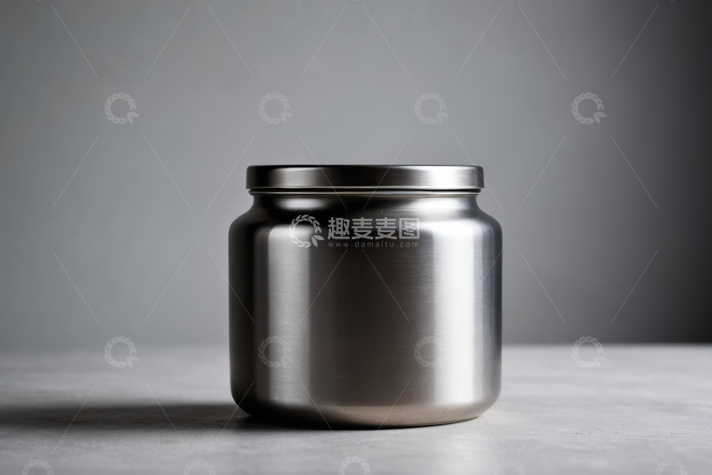 高清大图下载【趣麦麦图】金属罐子特写