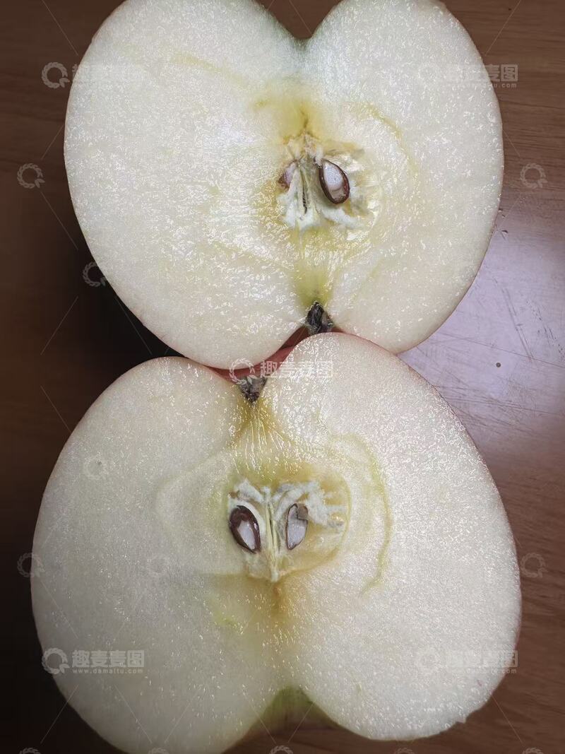高清大图下载【趣麦麦图】新鲜梨子切开特写