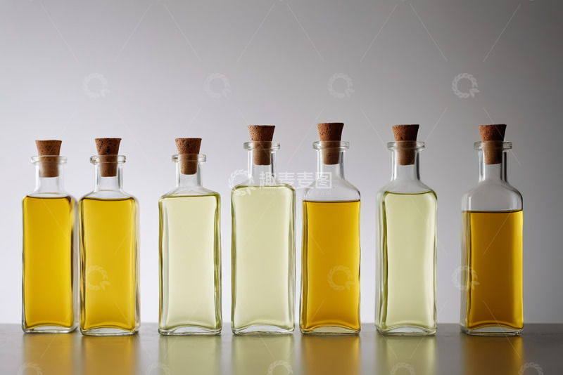 高清大图下载【趣麦麦图】玻璃瓶中不同颜色液体展示