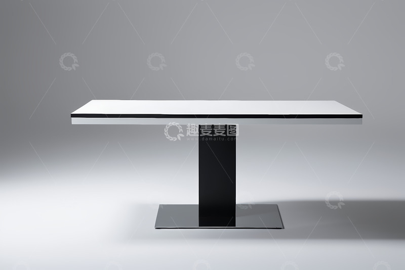 高清大图下载【趣麦麦图】现代简约风格白色桌子