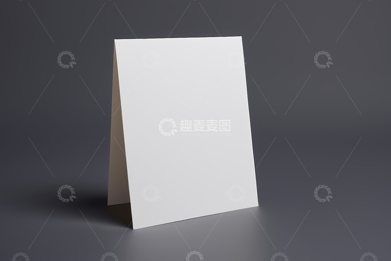 空白折叠卡片展示