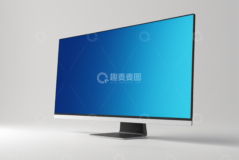 高清大图下载【趣麦麦图】现代电脑显示器展示