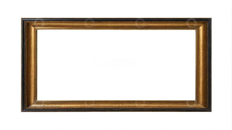 高清大图下载【趣麦麦图】金色装饰画框架