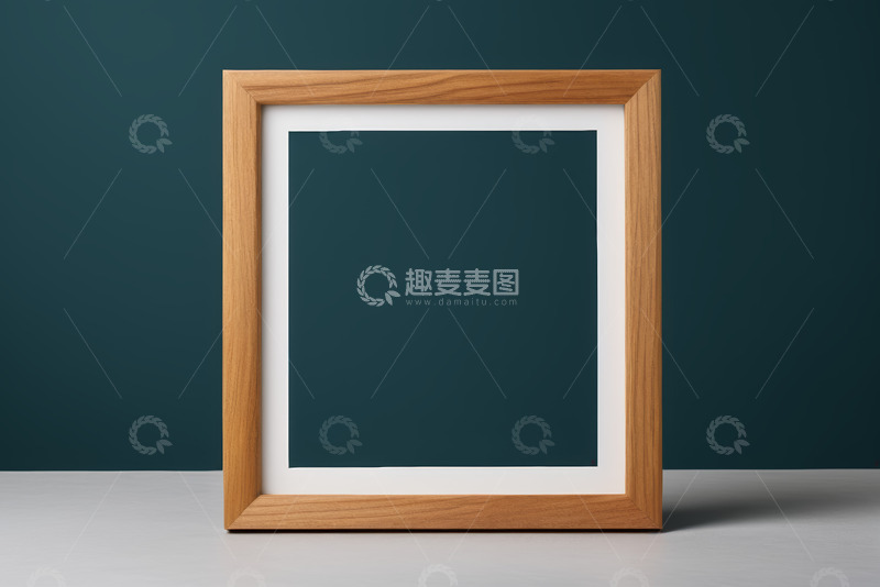 高清大图下载【趣麦麦图】木质相框展示