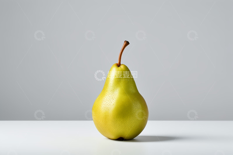 高清大图下载【趣麦麦图】单个梨子静物特写