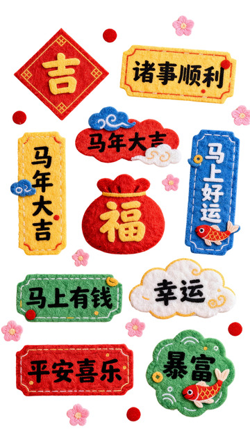 马年吉祥卡片