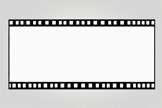 空白电影胶片素材