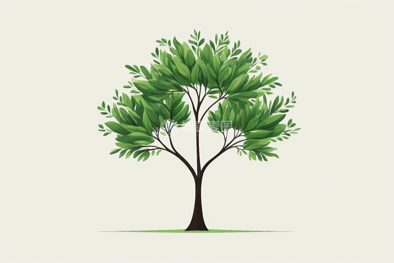 高清大图下载【趣麦麦图】绿色树木动画素材