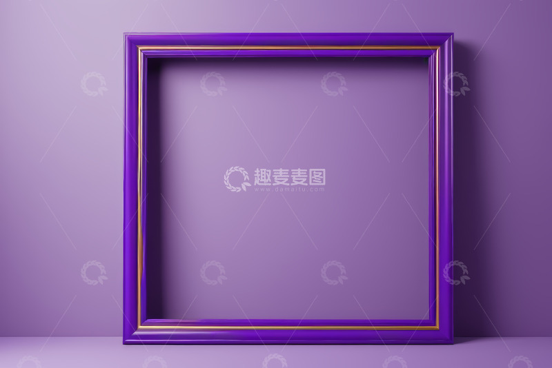 高清大图下载【趣麦麦图】-紫色背景上的紫色边框框架