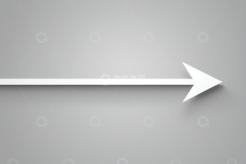 高清大图下载【趣麦麦图】白色箭头设计素材