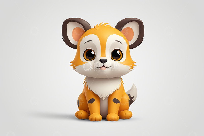 高清大图下载【趣麦麦图】可爱卡通小狗形象素材