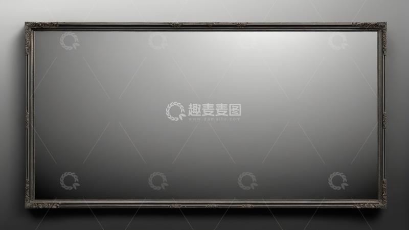 高清大图下载【趣麦麦图】复古装饰画框