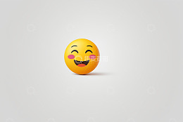 黄色笑脸表情符号素材