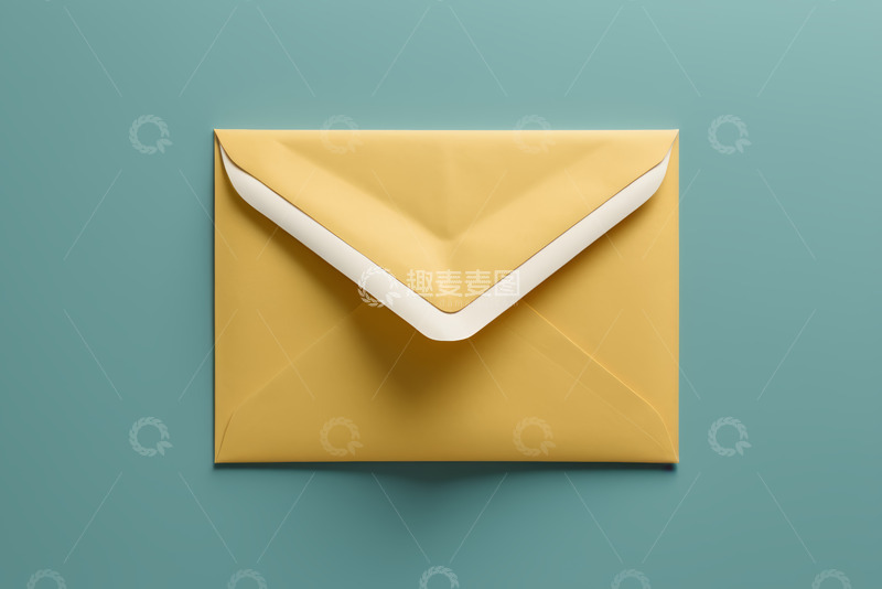 高清大图下载【趣麦麦图】黄色信封特写素材