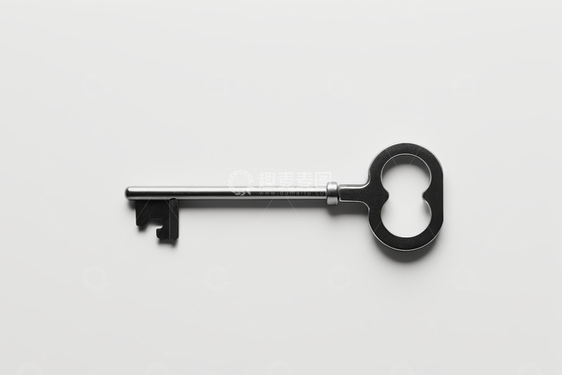 高清大图下载【趣麦麦图】复古金属钥匙特写素材