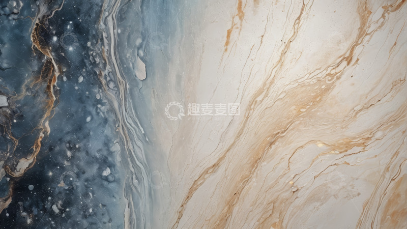 高清大图下载【趣麦麦图】抽象艺术液体混合纹理画面