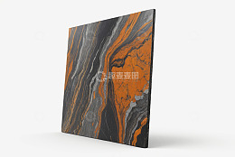 橙黑相间纹理装饰板材