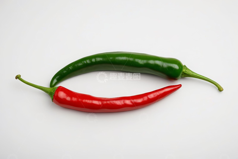 高清大图下载【趣麦麦图】红绿辣椒特写